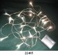 C22405 Battery Operated Clear Cable Warm LEDs