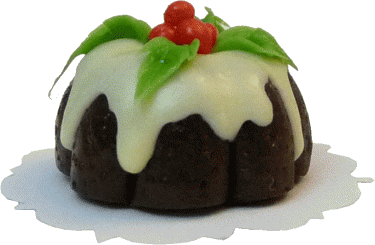 DK1415 Christmas Plum Pudding Cake