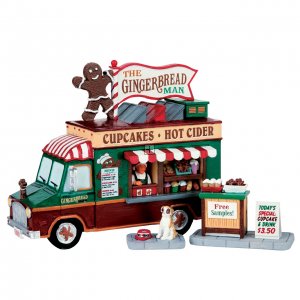 63278 LEMAX THE GINGERBREAD MAN SET 3 2016