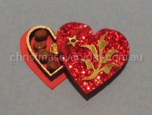 DF201 Heart Chocolate Box kit