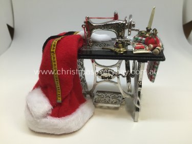 DSB726 Santa Coast on Sewing Machine