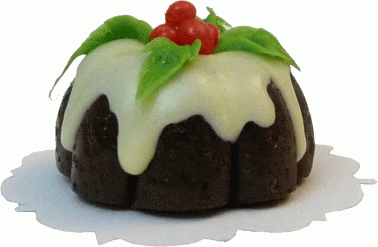 DK1415 Christmas Plum Pudding Cake - Click Image to Close