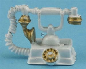 DMUL633 French White Telephone