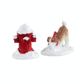 14860 Snow Hydrant set of 2 - Click Image to Close