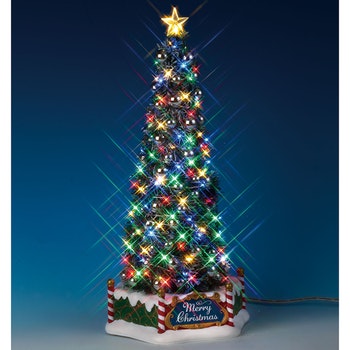 84350 Lemax New Majestic Christmas Tree 2018 - Click Image to Close