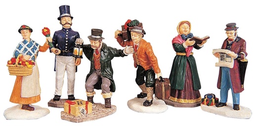 92355 Lemax Townsfolk Figurines - Click Image to Close