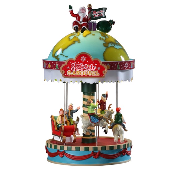 94525 Lemax Yuletide Carousel 2019 - Click Image to Close