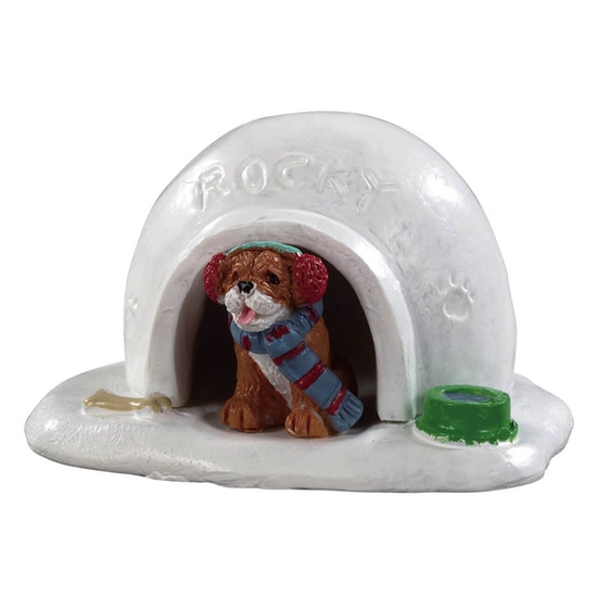 94552 Lemax Igloo Doghouse 2019 - Click Image to Close