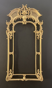 APR104 French Ornate Picture of Mirror Frame