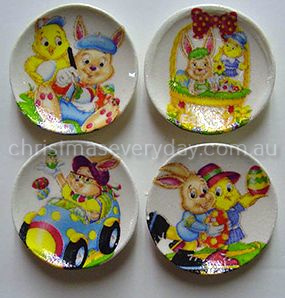 DBYB412 Easter Bunny Platter - Click Image to Close