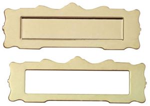DCLA05676 Mail Slot, Brass - Click Image to Close