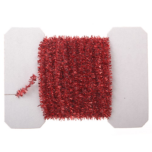 DCLD107 GARLAND TINSEL Red - Click Image to Close
