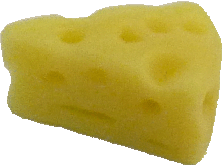 DF063 Swiss Cheese Wedge - Click Image to Close