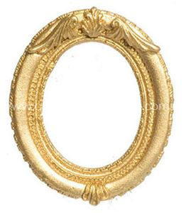 DFCA3551 Oval Picture or Mirror Frame Gold