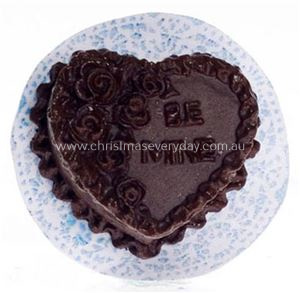 DFCA3668 Chocolate Heart Cake - Click Image to Close