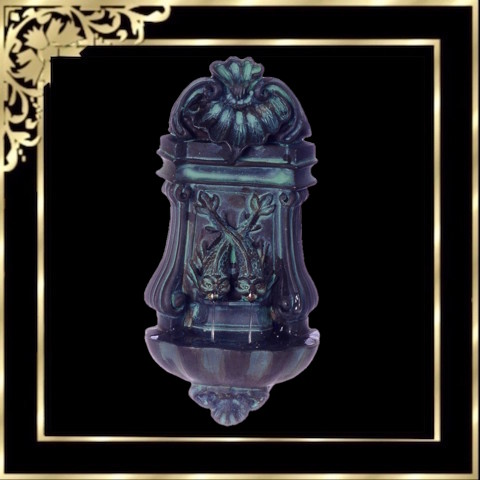 DFCA4047 Fountain Small Wall Mount Black - Click Image to Close