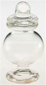 DIM65046 Glass Jar with Lid - Click Image to Close