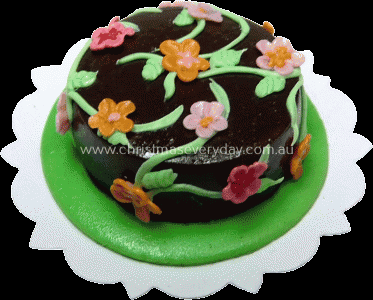 DK1416 Spring Flowers Cake - Click Image to Close