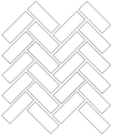 DLCST6 Stencil Herringbone - Click Image to Close