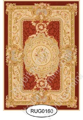 DRUG0160L Rug French Aubusson - Click Image to Close