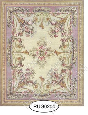 DRUG0204L French Aubusson - Click Image to Close