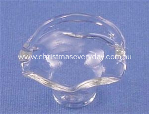 DRYG1044 Glass Fluted Bowl - Click Image to Close