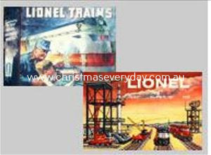 DTIN1077 Lionel Train Poster