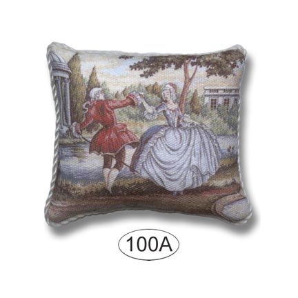 DPIL100A Pillow French Renaissance Dancing Couple - Click Image to Close