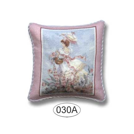 DPIL030A Pillow Lady In Pink 1 - Click Image to Close